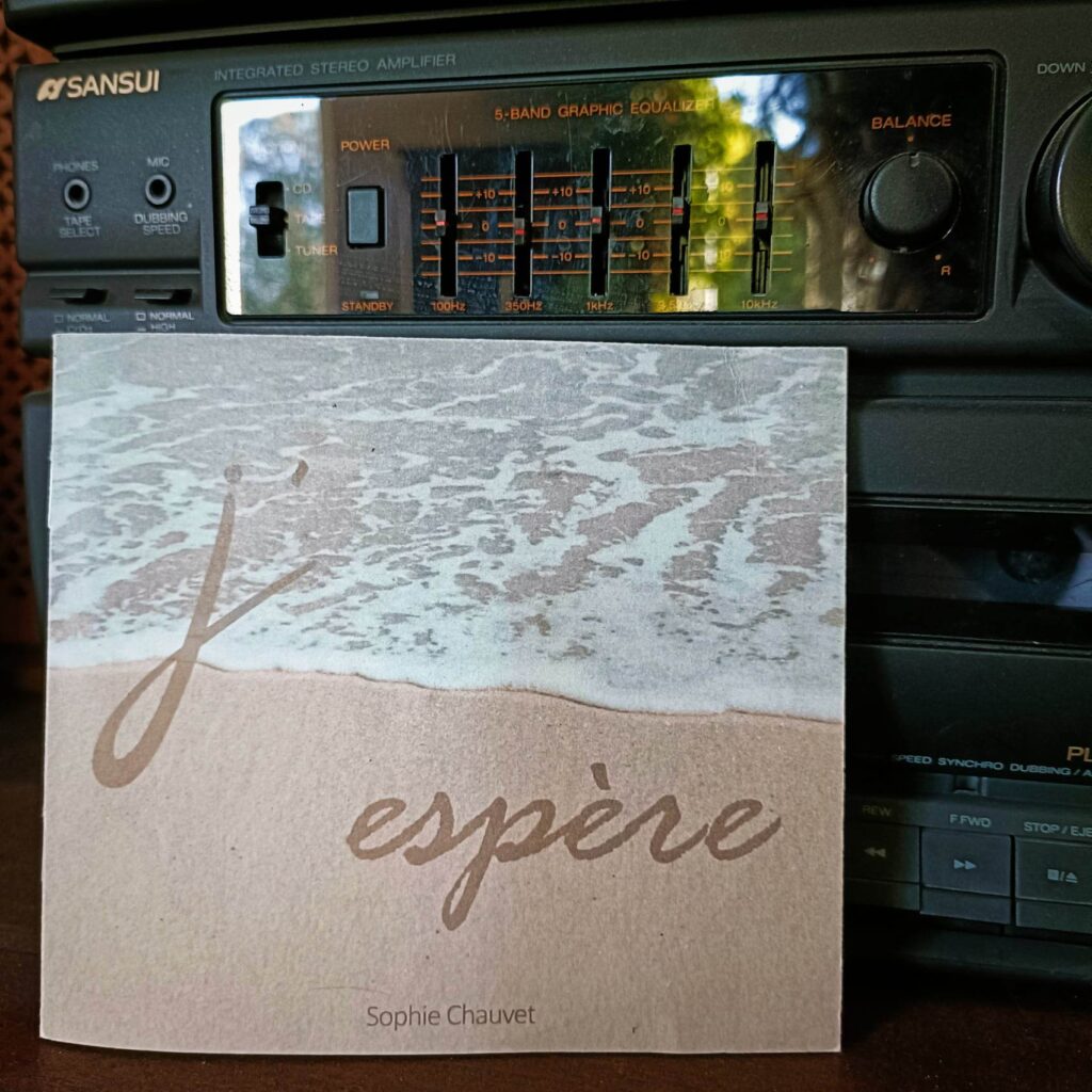 Photo du double album "J'espère" de Sophie Chauvet
