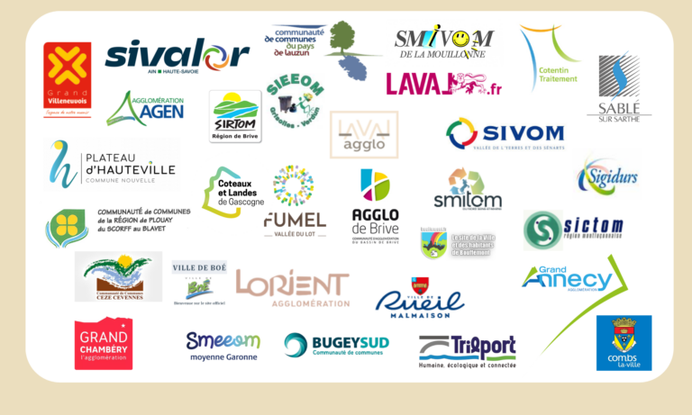Logos des clients du Maitre Trieur Sauveteur